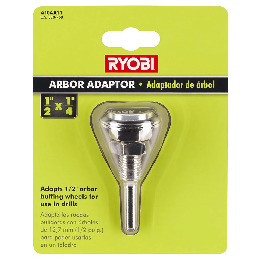 1/2" x 1/4" Arbor Adaptor