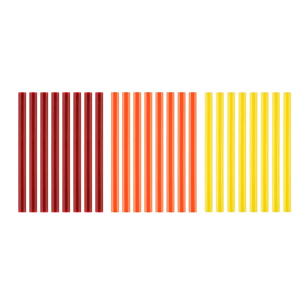 Mini Warm Color Glue Sticks (24-Pack)