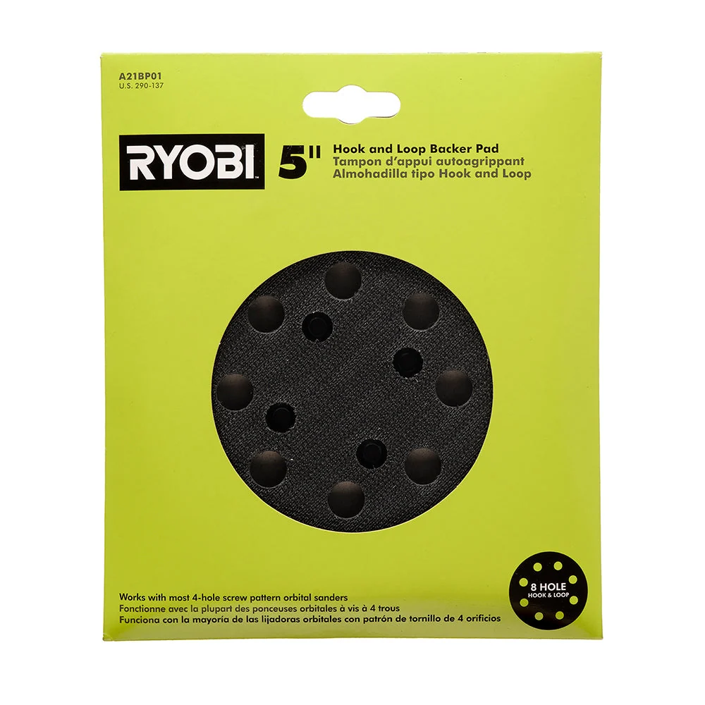 5" Random Orbit Sander Backer Pad