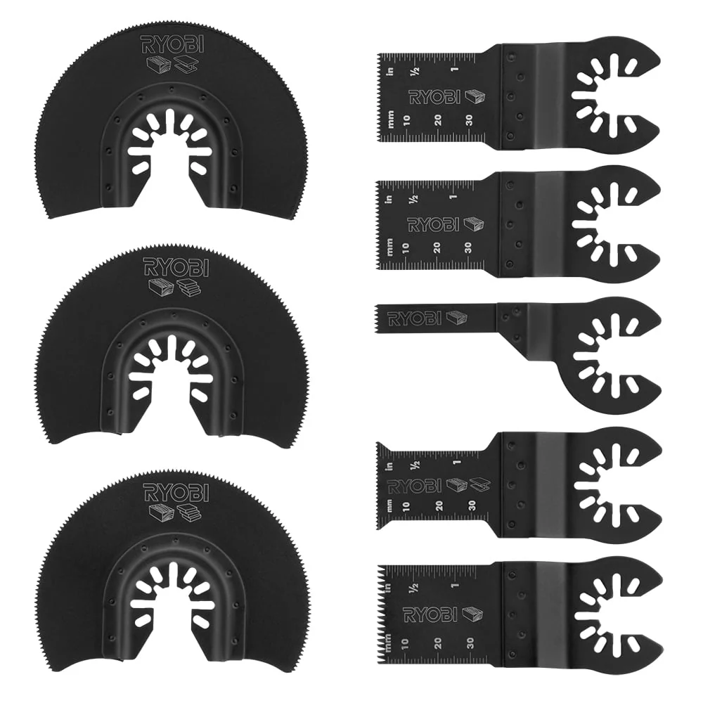 8 PC. Multi-Material Oscillating Blade Set - Image 2