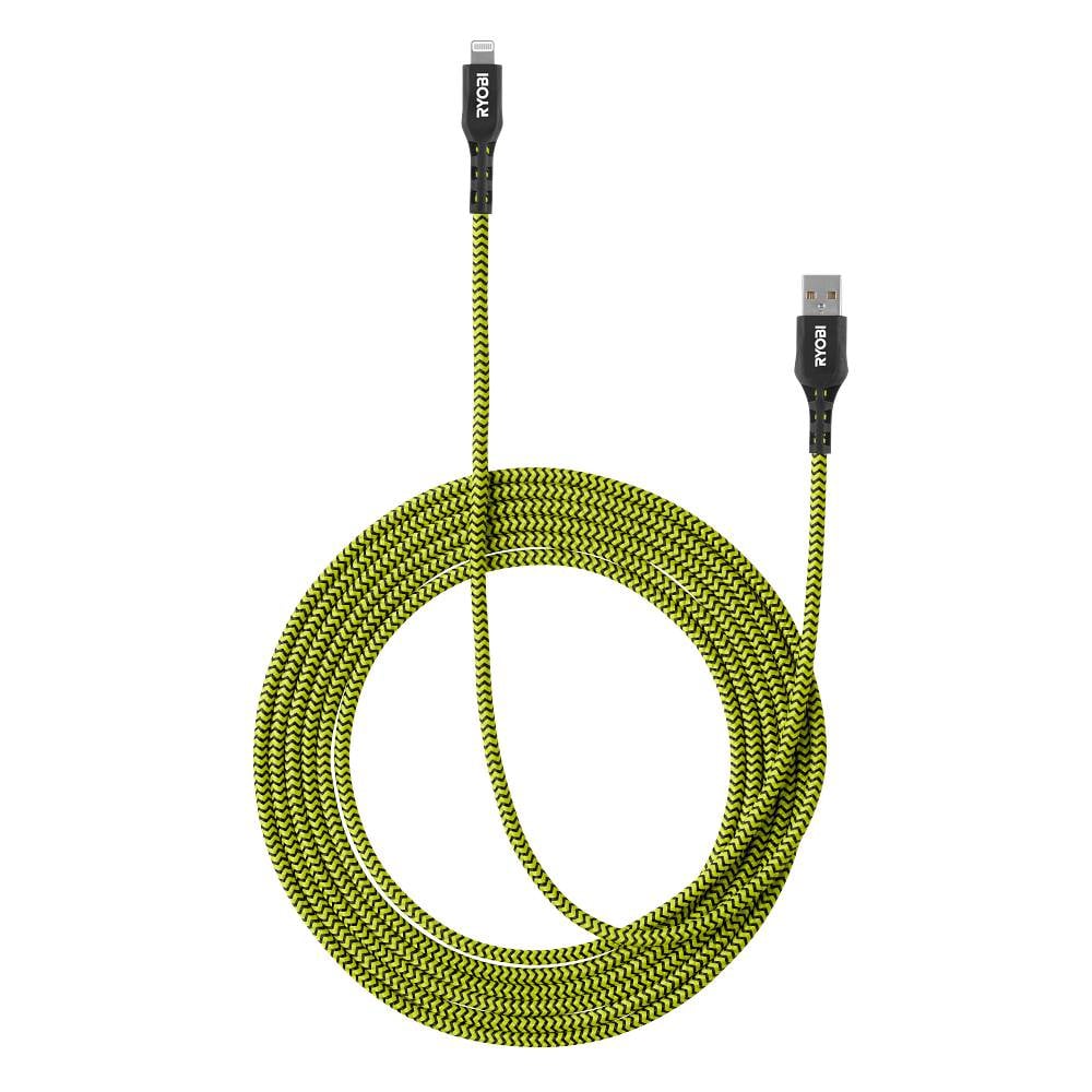 4' and 10' USB-A to Lightning USB Cables - Image 2