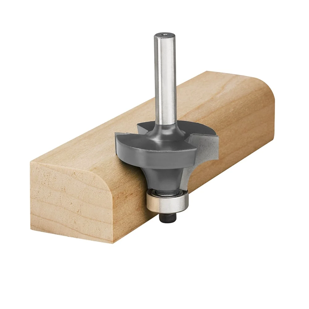 4 PC. Roundover Router Bit Set - Image 2