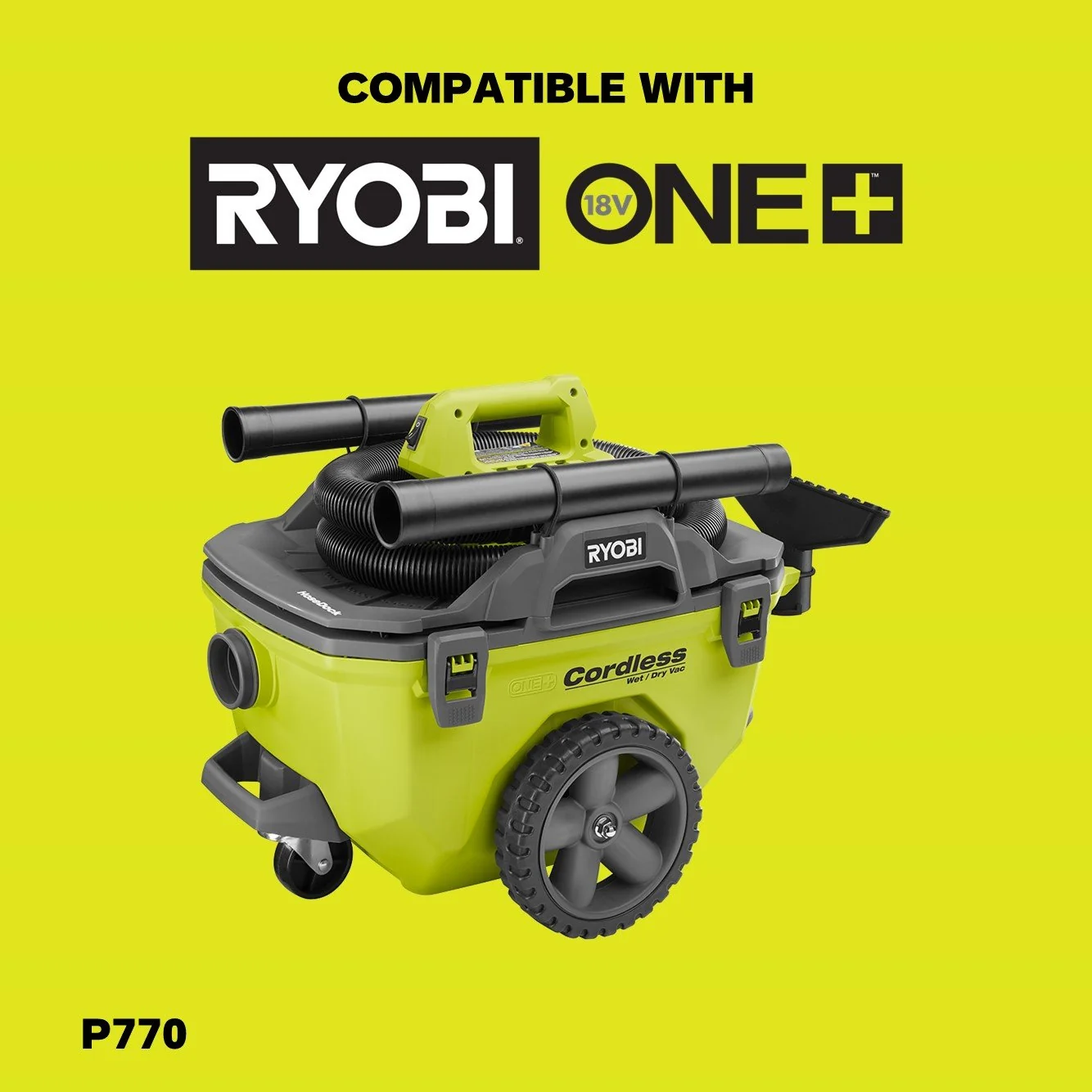 18V ONE+ 4 PC. Wet/Dry Vac Accessory Set - Image 4