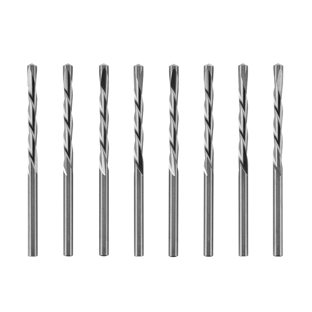 8 PC. 1/8" Guide Point Drywall Cutting Rotary Tool Bits