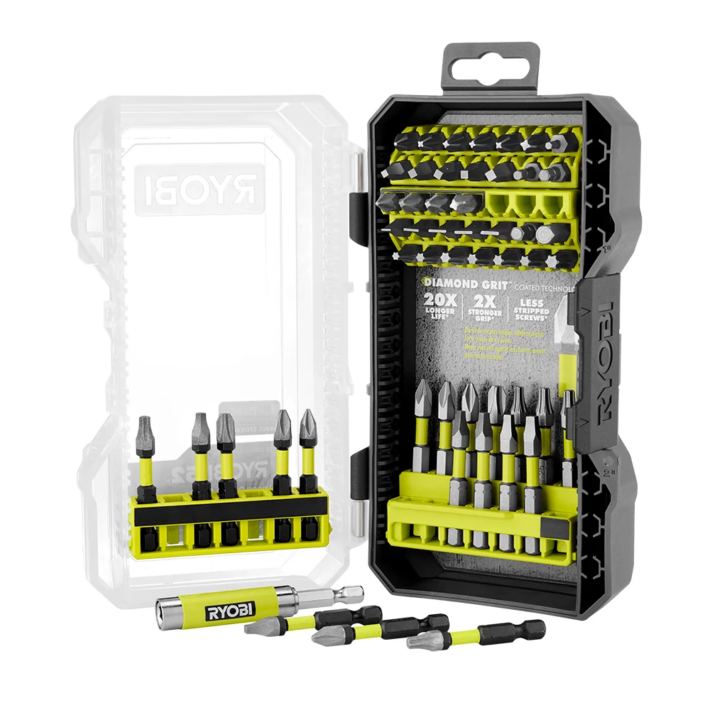 52 PC. Impact Drive Bit Set with Diamond Grit Bits - Image 2
