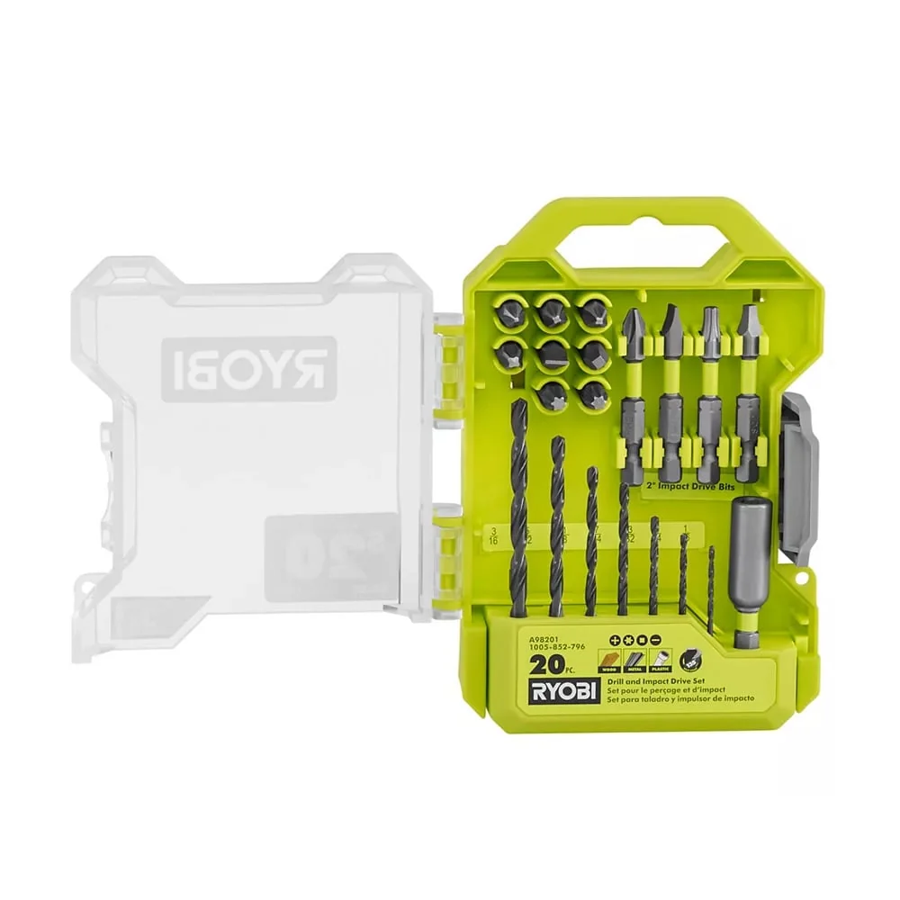 20 PC. Drill and Impact Drive Set - Image 2