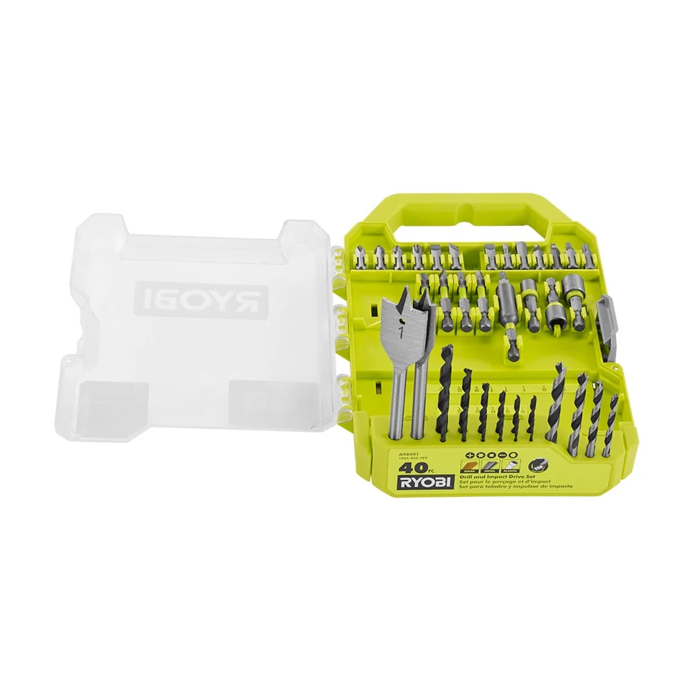 40 PC. Drill and Impact Drive Set - Image 4