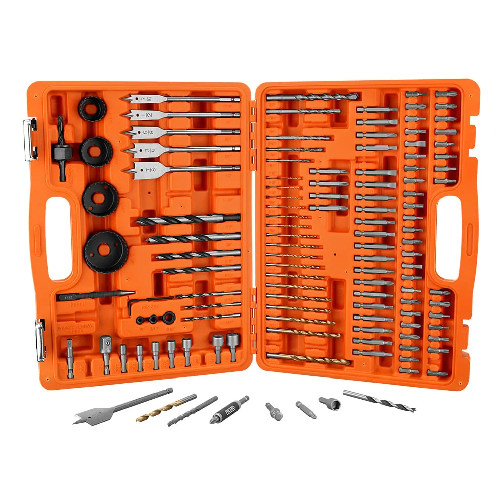 125 PC. Drill and Drive Bit Set