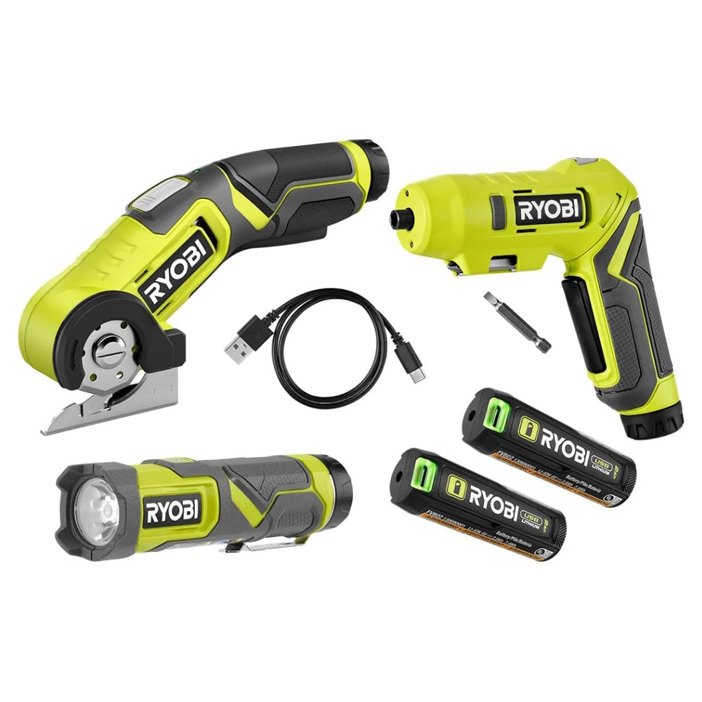 USB Lithium 3-Tool Combo Kit