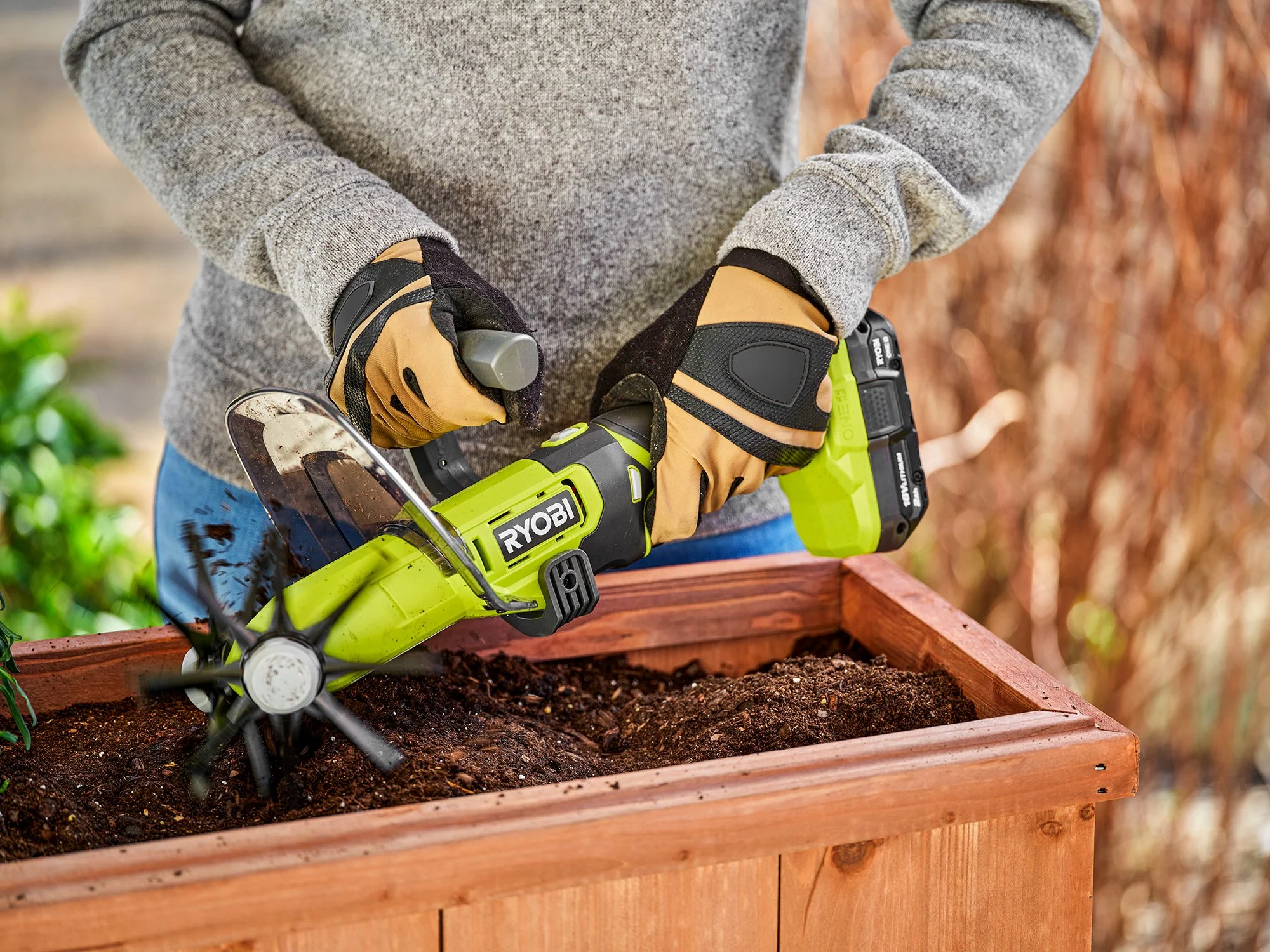 18V ONE+ Compact Cultivator - Image 6