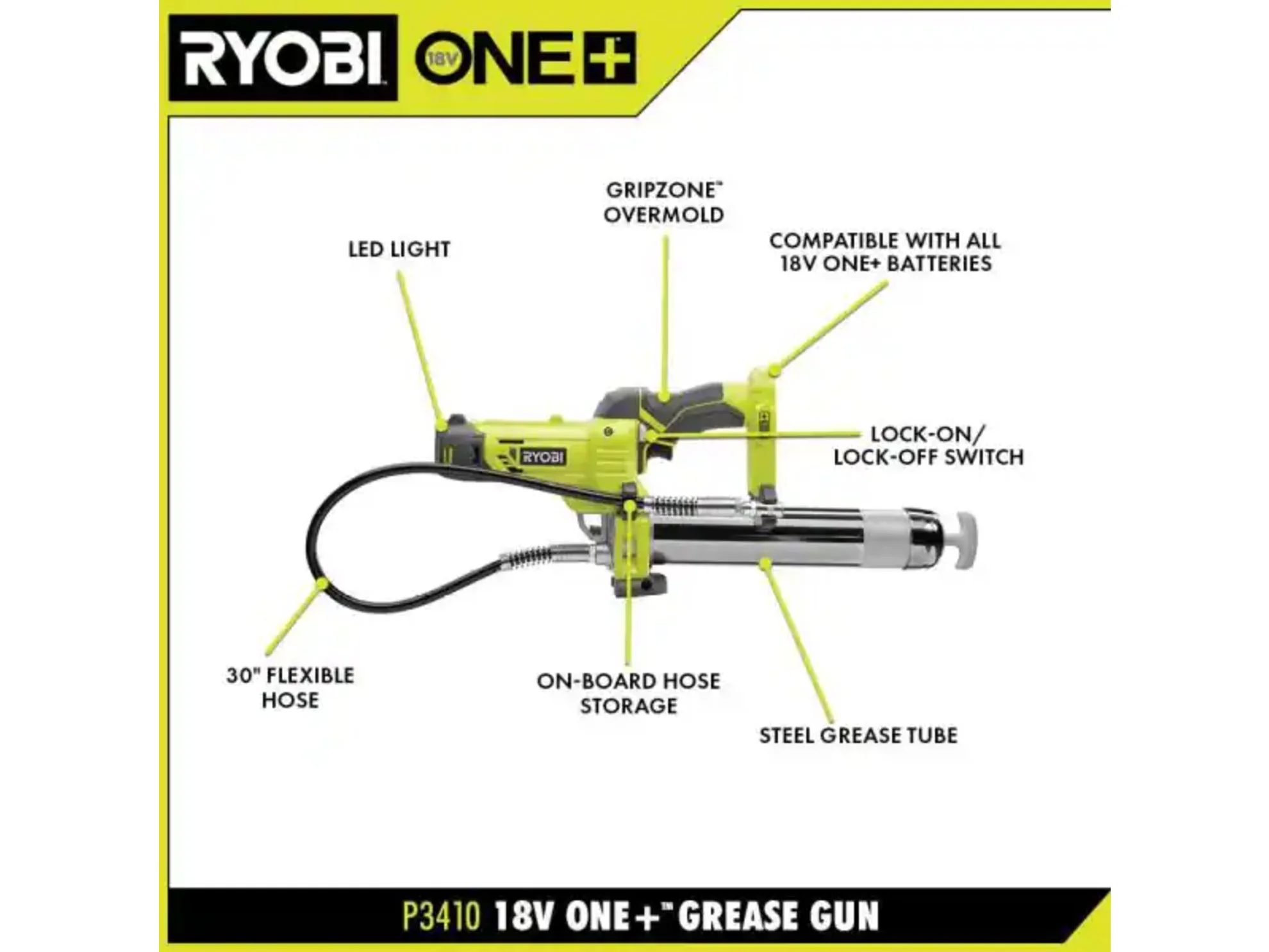 18V ONE+ Grease Gun Kit - Image 3