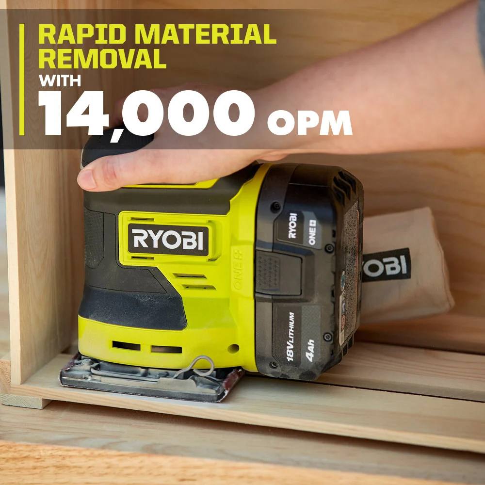 18V ONE+ 1/4 Sheet Sander - Image 3