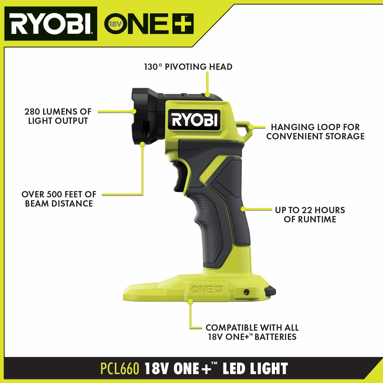 18V ONE+ LED Light - Image 2