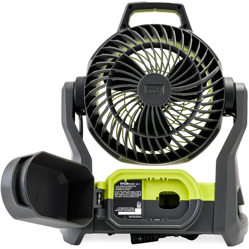 18V ONE+ WHISPER SERIES 7.5" Bucket Top Misting Fan (2-Pack) - Image 4