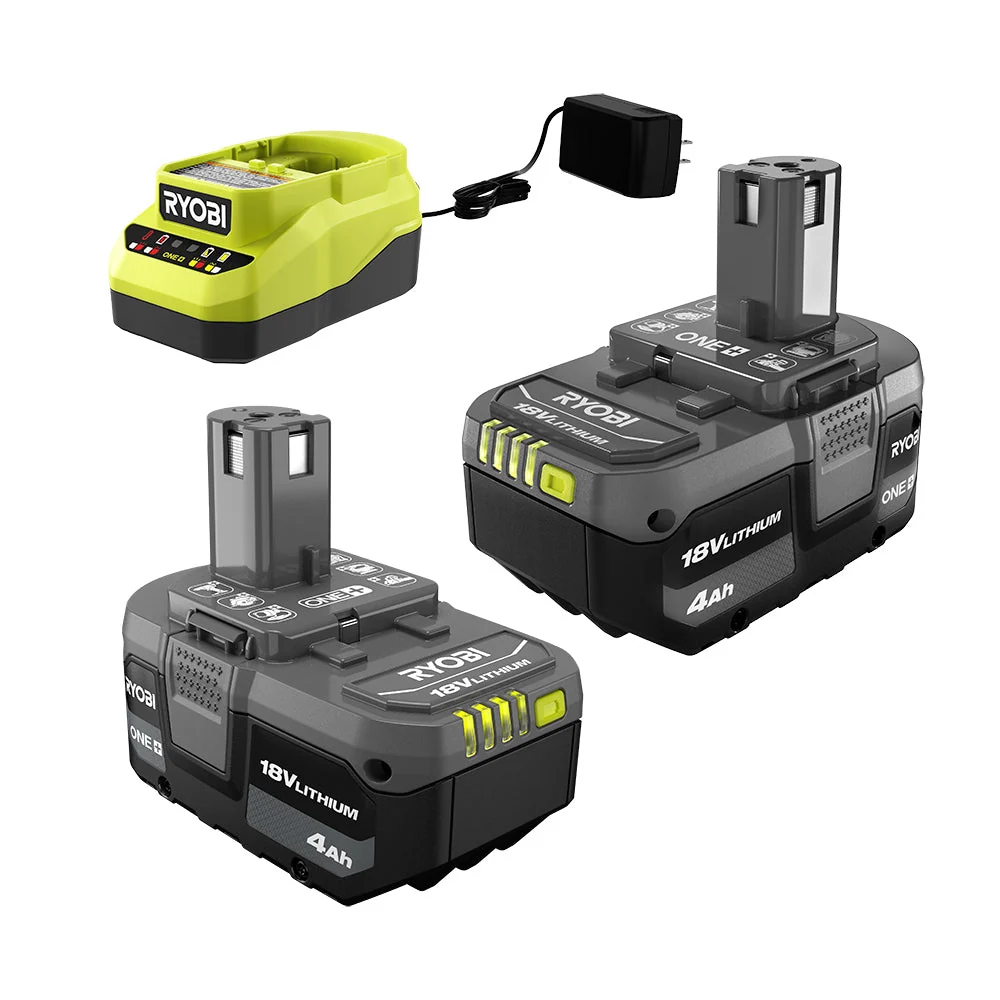 18V ONE+ 4Ah Battery (2-Pack) Starter Kit