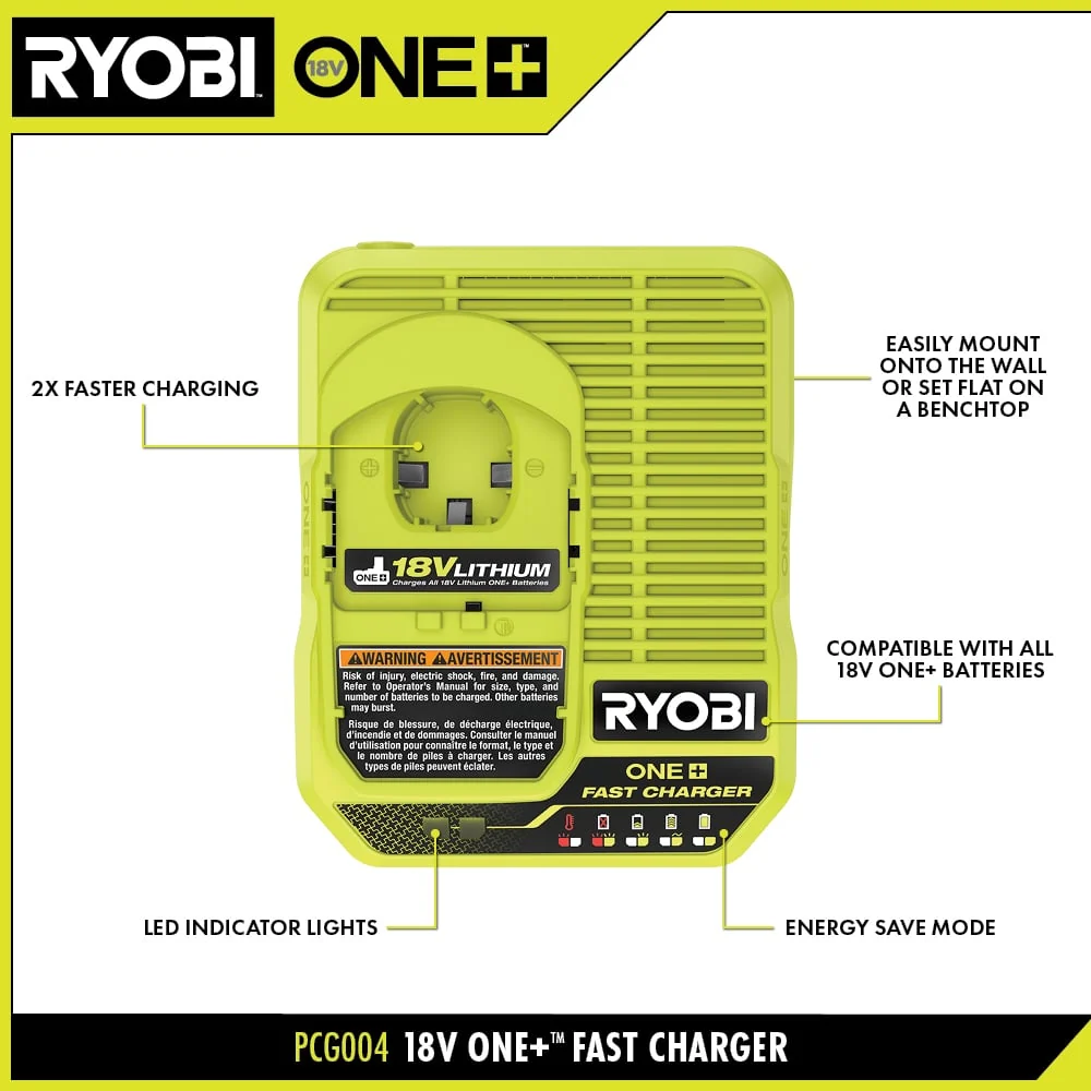 18V ONE+ 6Ah High Performance Battery Starter Kit - Image 2