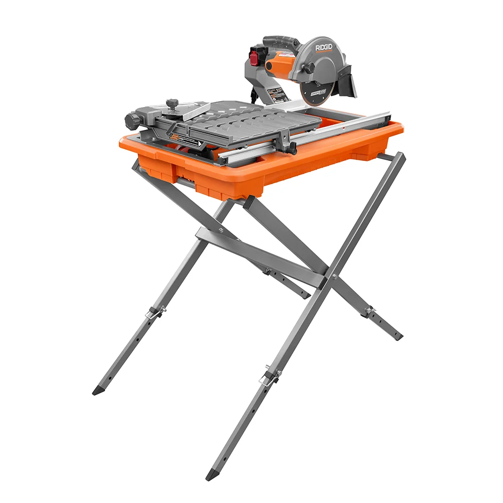 7" Wet Tile Saw with Folding Stand