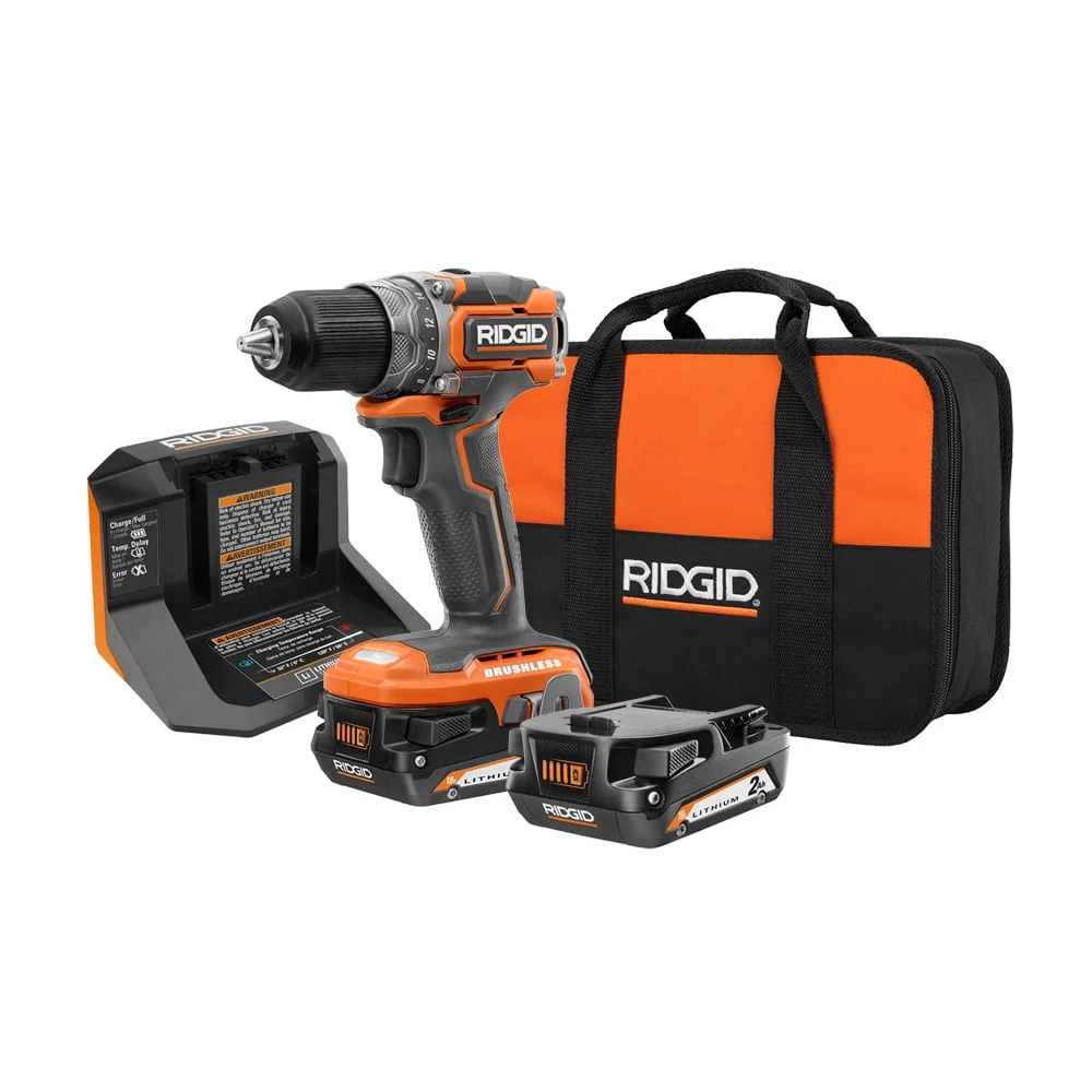 18V SubCompact Brushless 1/2" Drill Driver Kit