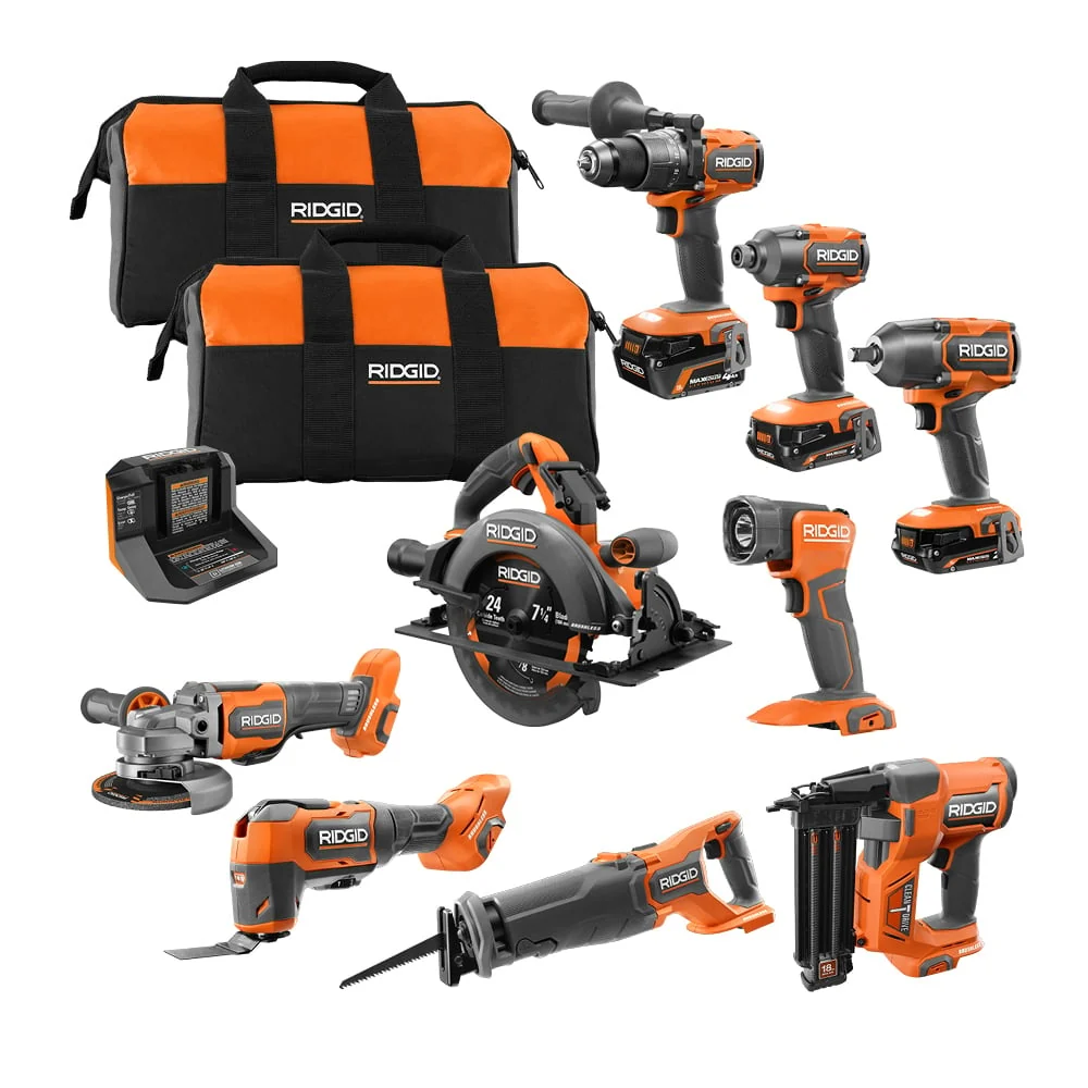18V Brushless 9-Tool Combo Kit