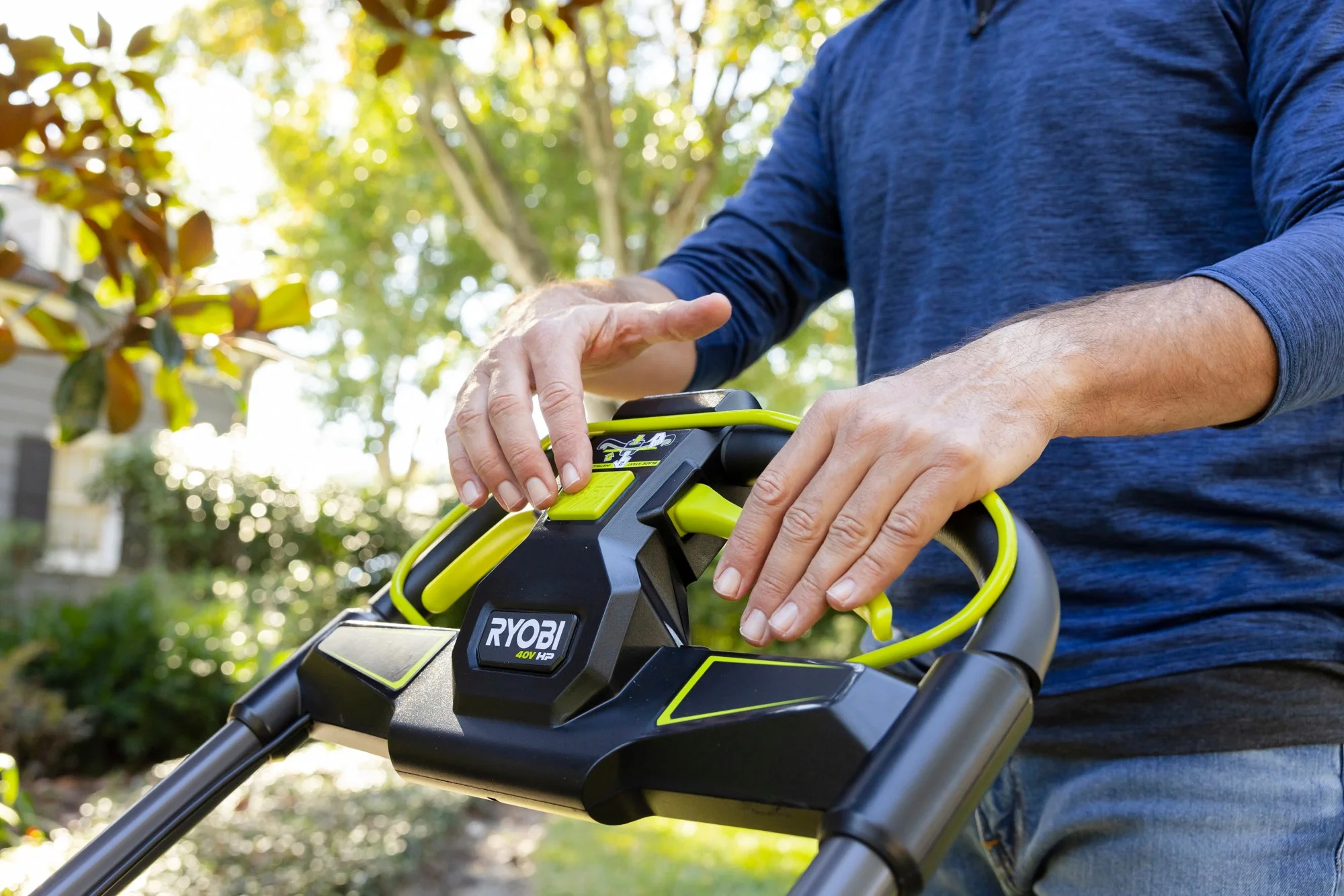 40V HP Brushless 20" Cordless Self-Propelled Mower - Image 3