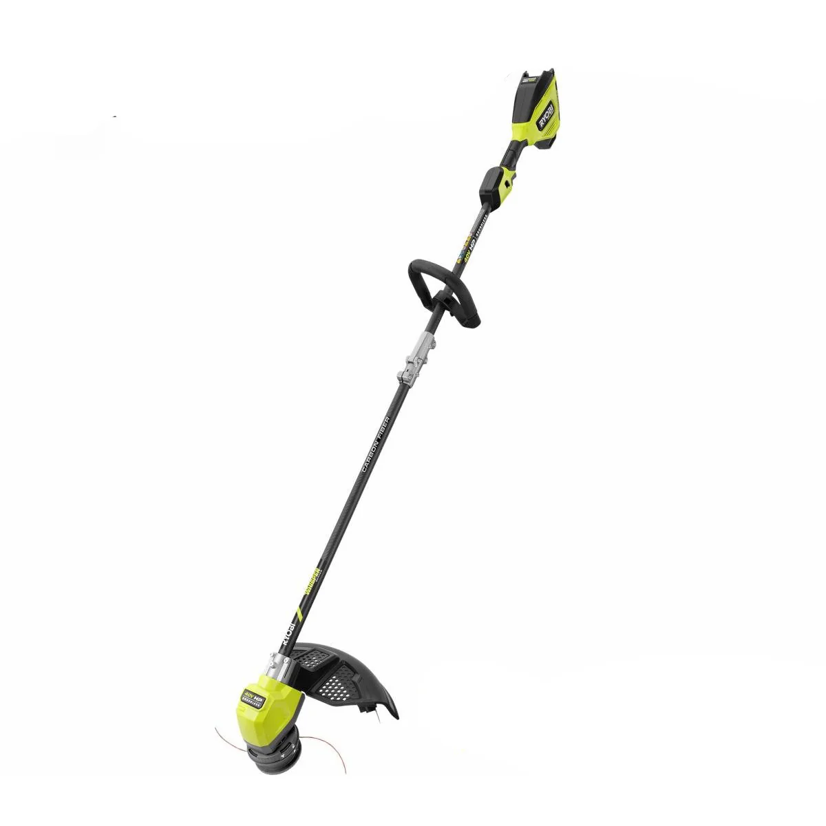 40V HP Brushless WHISPER Series 17" Carbon Fiber Shaft String Trimmer