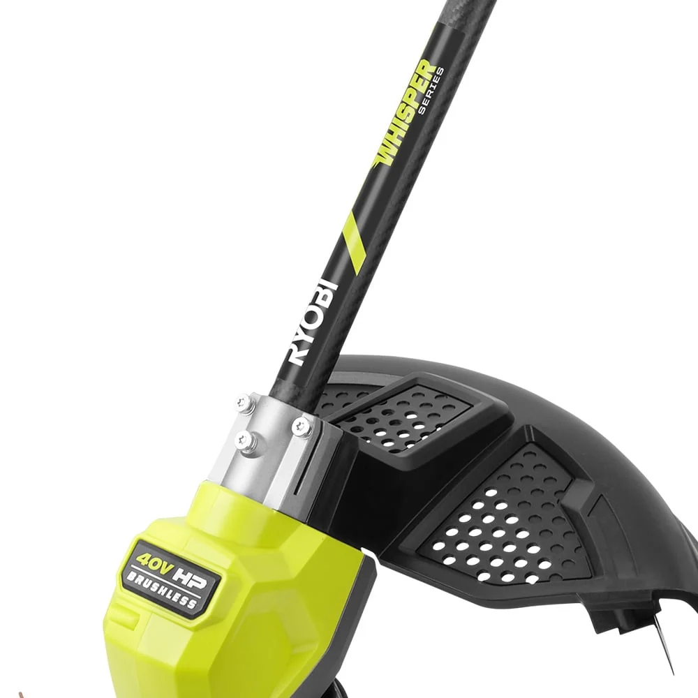 40V HP Brushless WHISPER Series 17" Carbon Fiber Shaft String Trimmer Kit - Image 3