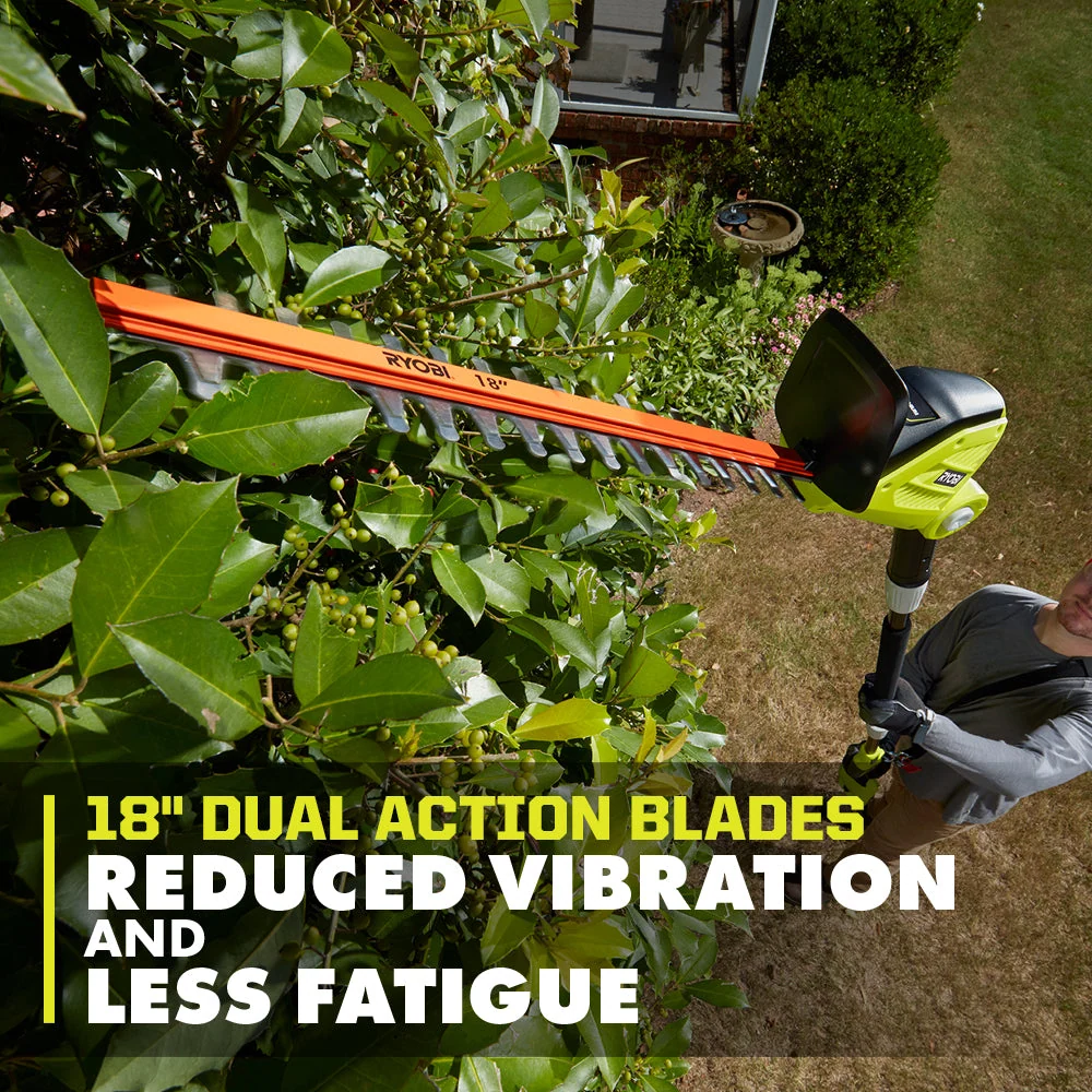 40V 18" Pole Hedge Trimmer Kit - Image 3