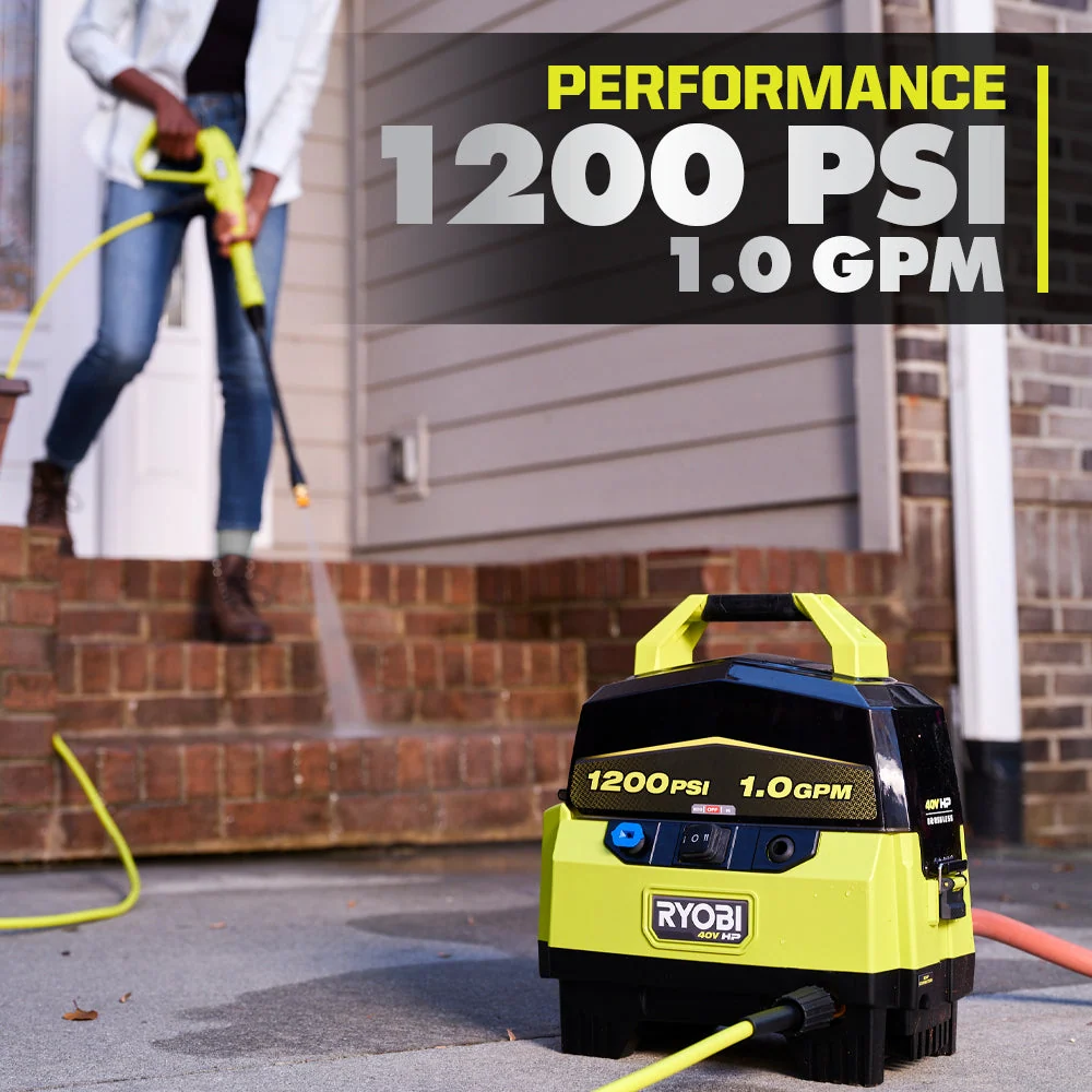 40V HP Brushless 1200 PSI Pressure Washer - Image 5