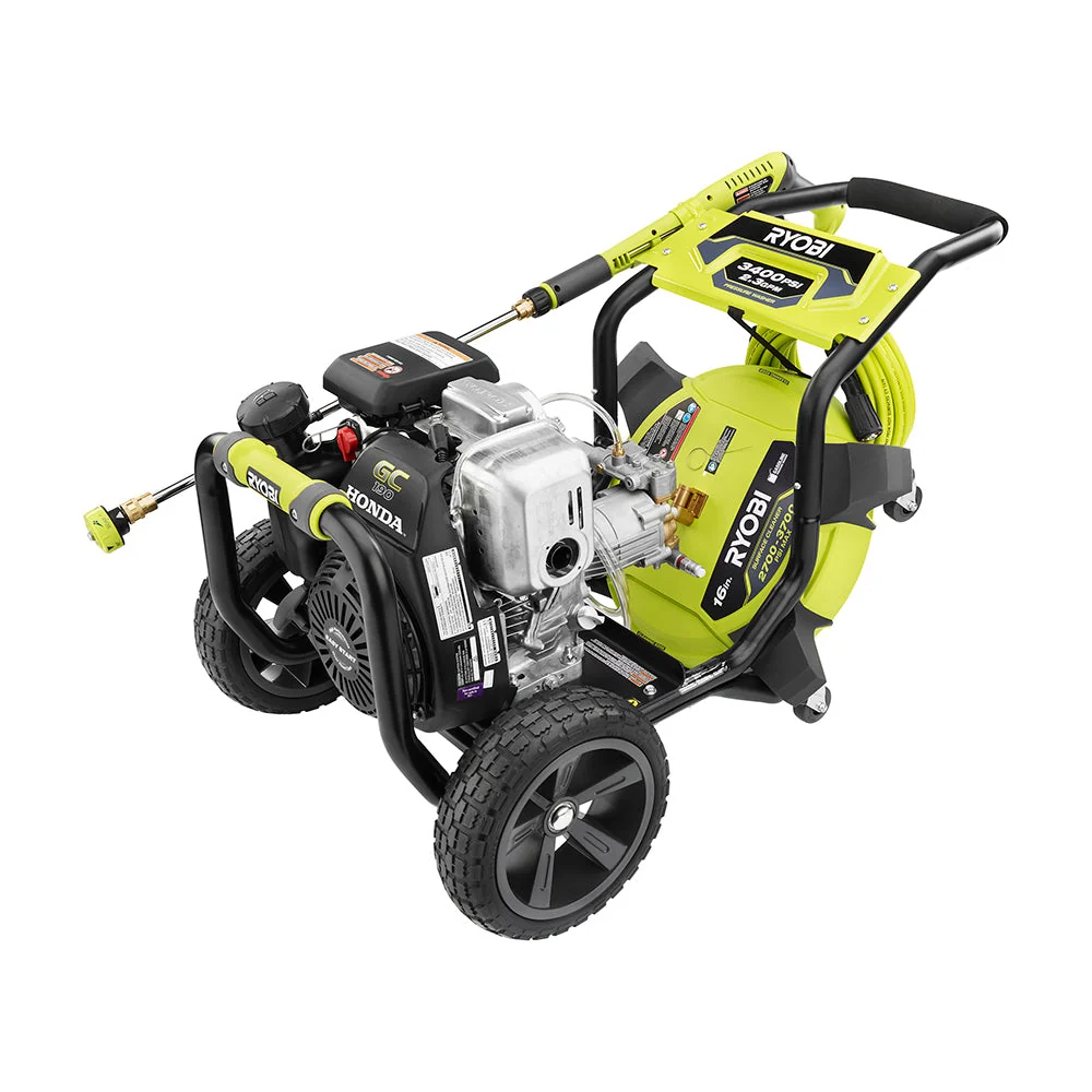3400 PSI Gas Pressure Washer with 16" Surface Cleaner