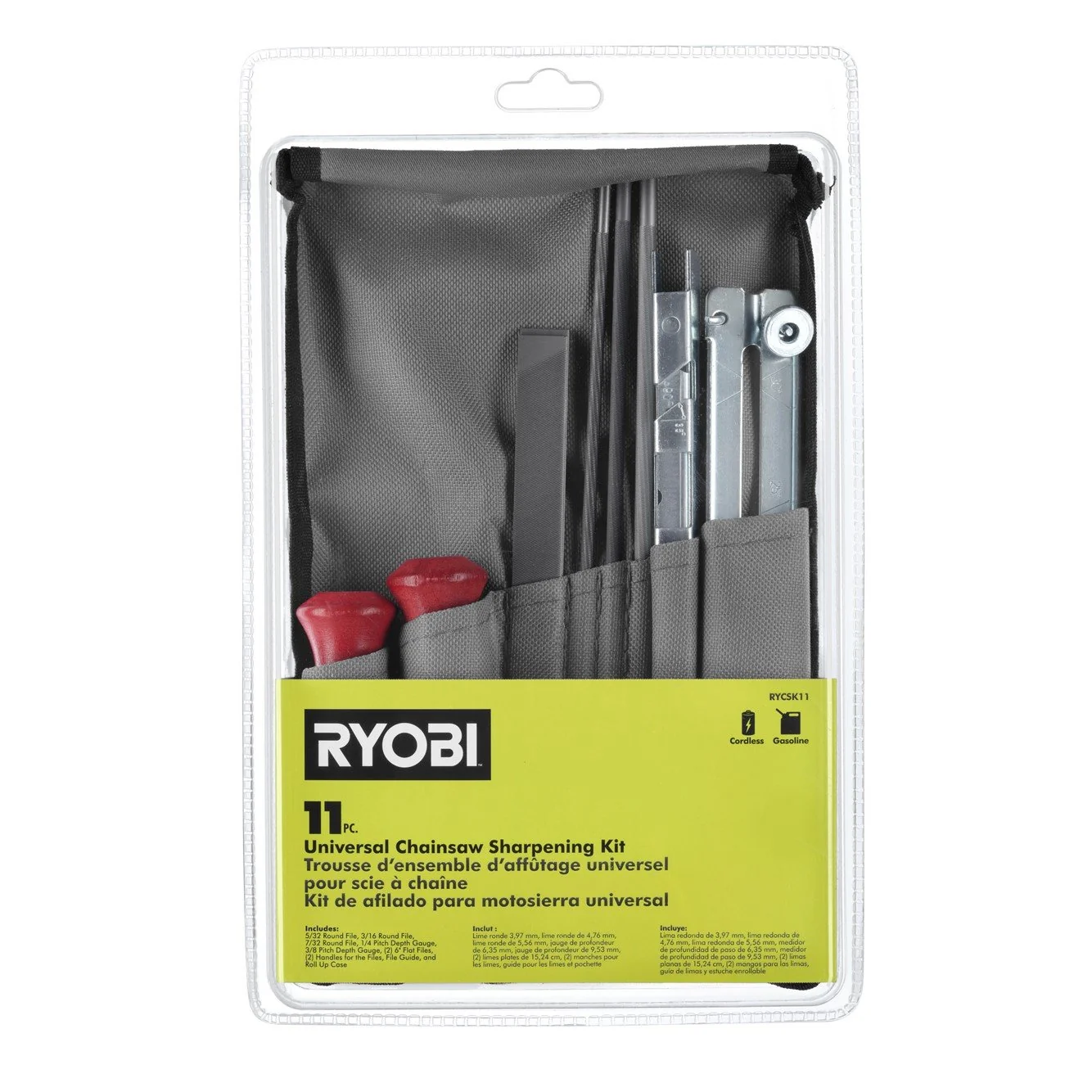 11 PC. Universal Chainsaw Sharpening Set