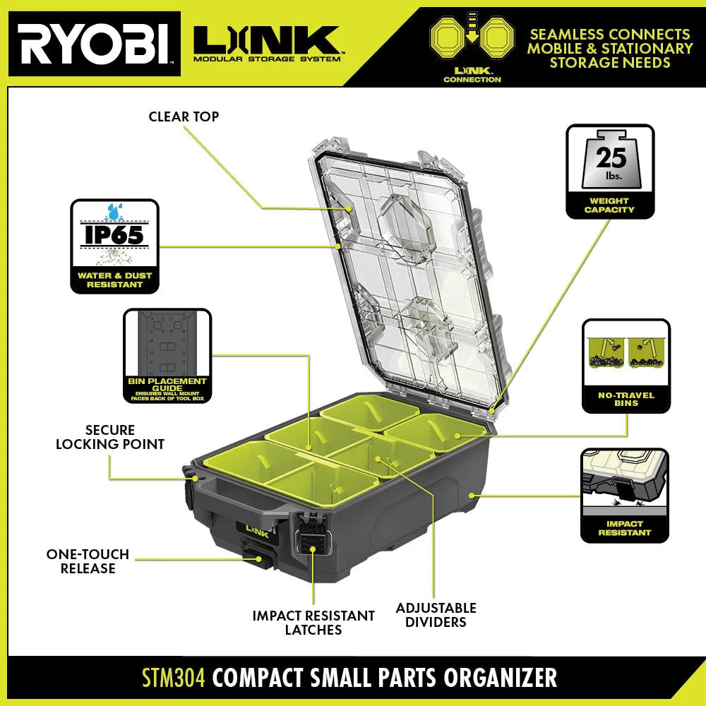 LINK Compact Small Parts Organizer - Image 6