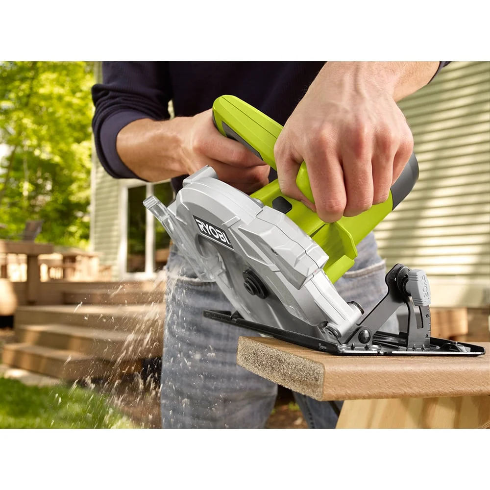 14 Amp 7-1/4" Circular Saw with Laser - Image 3