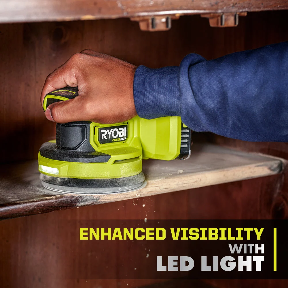 18V ONE+ HP Brushless 5" Random Orbit Sander - Image 6
