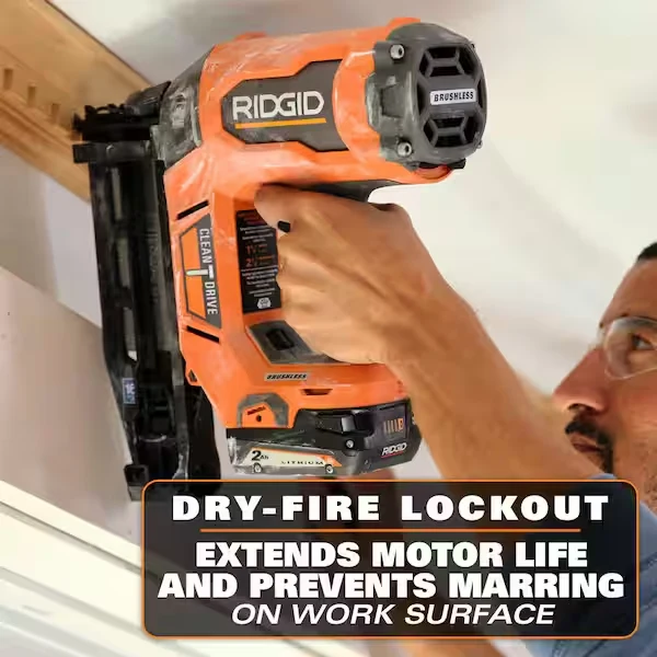 18V Brushless 16 Gauge 2-1/2" Straight Finish Nailer - Image 7