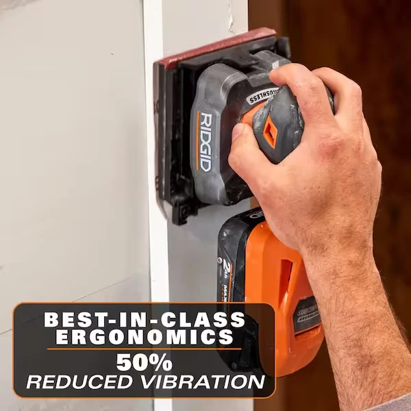 18V SubCompact Brushless 1/4 Sheet Sander - Image 4