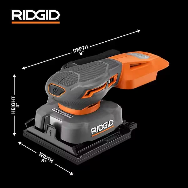 18V SubCompact Brushless 1/4 Sheet Sander - Image 7