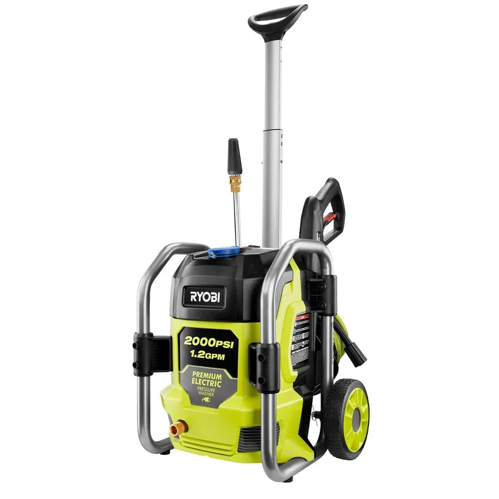 2000 PSI 1.2 GPM Cold Water Electric Pressure Washer - Image 3
