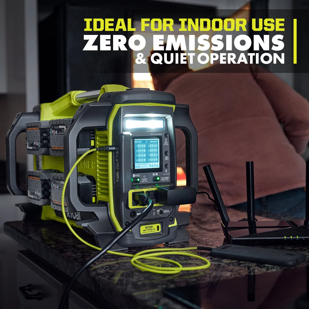18V ONE+ 1800 Watt Portable Power Station - Image 4
