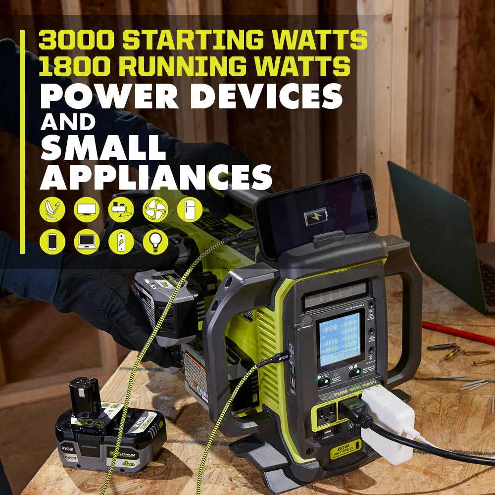 18V ONE+ 1800 Watt Portable Power Station - Image 5